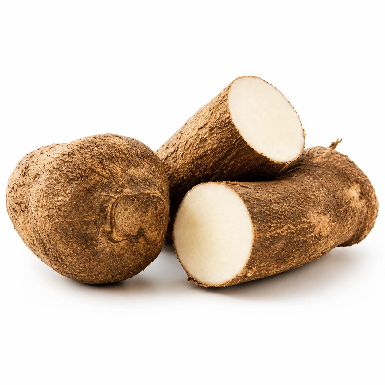 Freshly Cut Yams